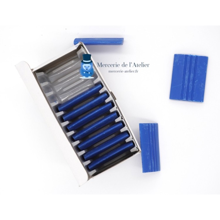 Giz de alfaiate - Caixa de 10 - Branco ou Vermelho ou Azul