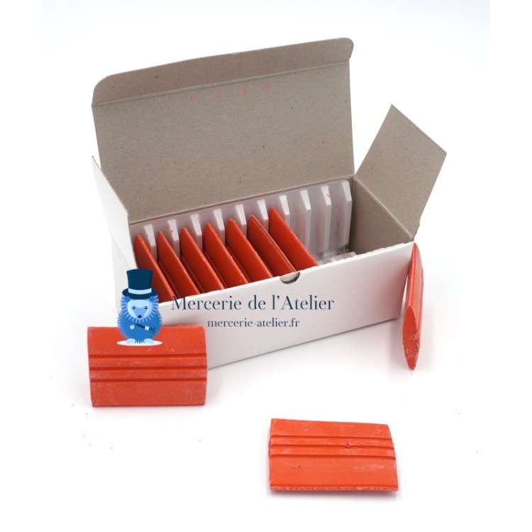Giz de alfaiate - Caixa de 10 - Branco ou Vermelho ou Azul