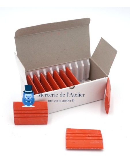 Gesso da sarto - Scatola da 10 - Bianco o Rosso o Blu