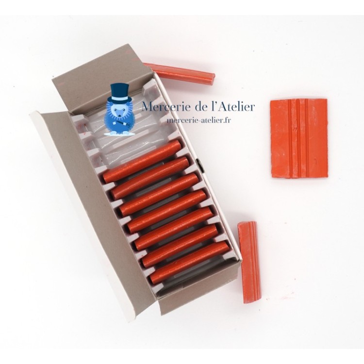 Gesso da sarto - Scatola da 10 - Bianco o Rosso o Blu