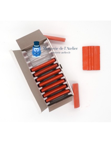 Gesso da sarto - Scatola da 10 - Bianco o Rosso o Blu