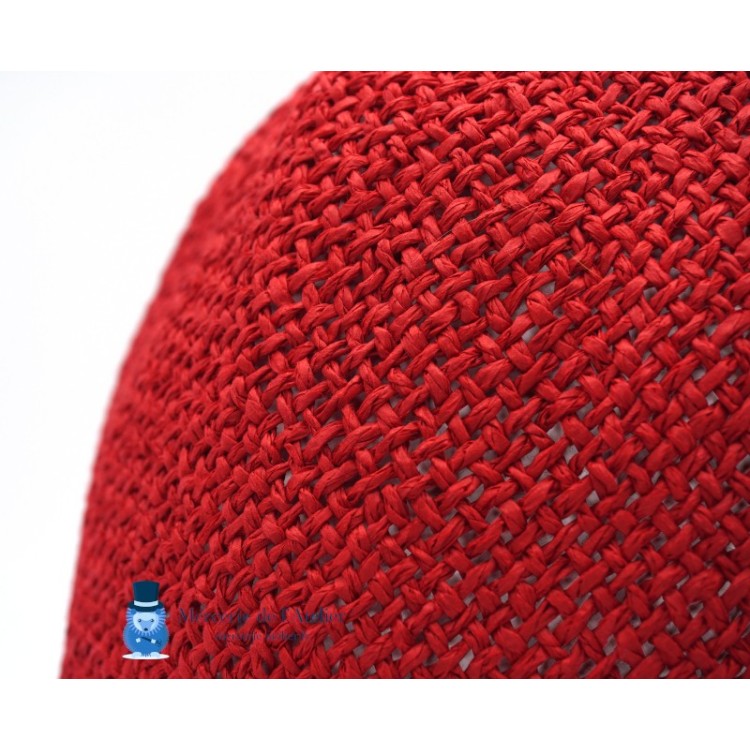 Cone de crochet - Vermelho Cereja
