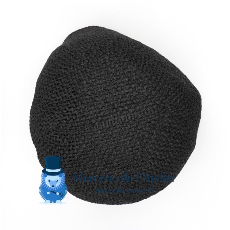 Cone de crochet - Preto