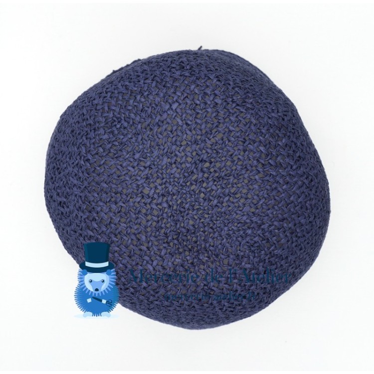 Cono all'uncinetto - Blu Navy Chiaro