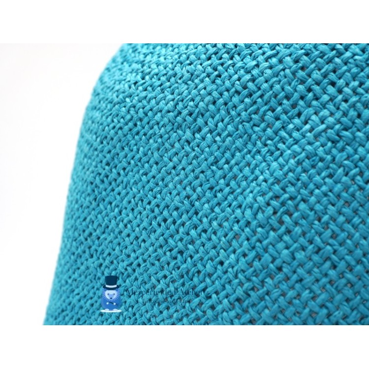Cono all'uncinetto - Blu Turchese