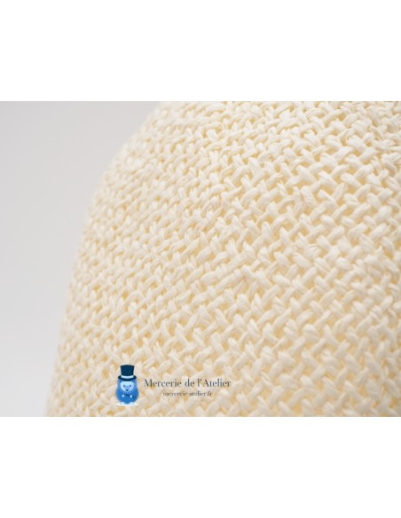 Cono de ganchillo - Blanco