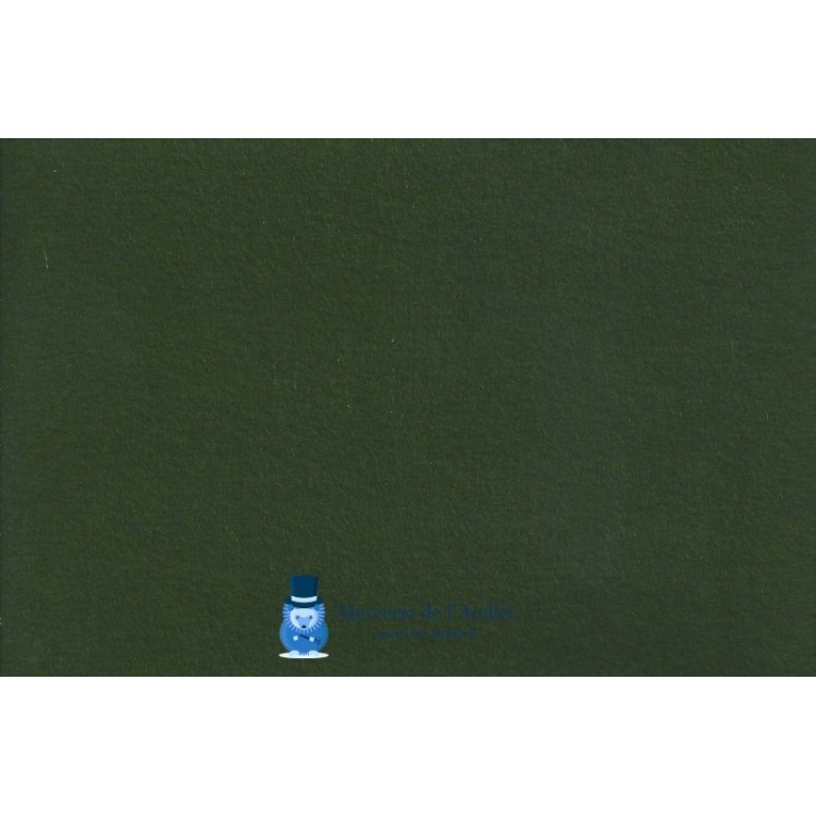 Feltro para gola inferior - Verde Abacate - 30x45cm - Lã