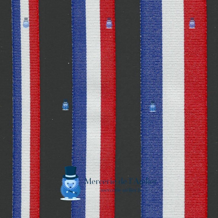 Gros grain - Driekleur - Polyester