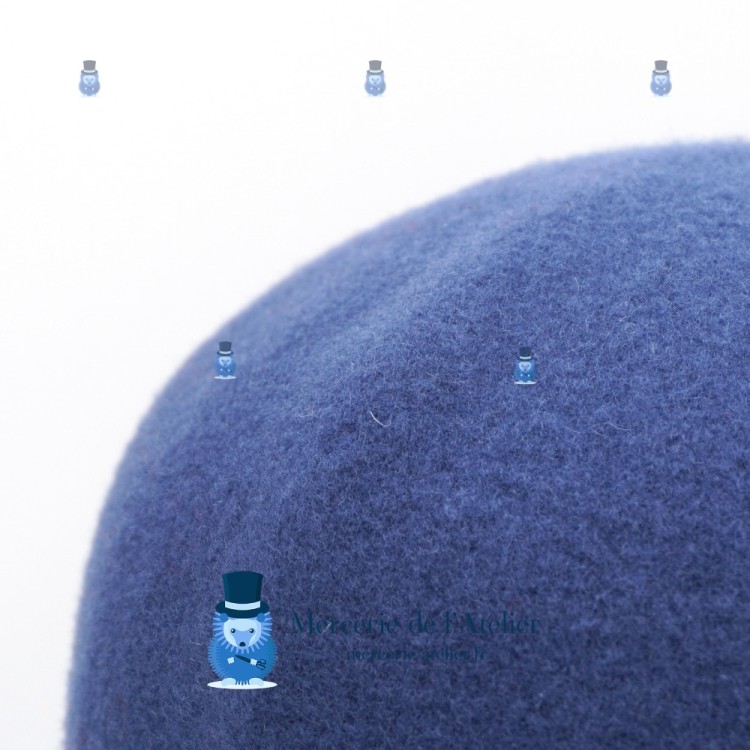 Cono in lana cotta - Blu Jeans