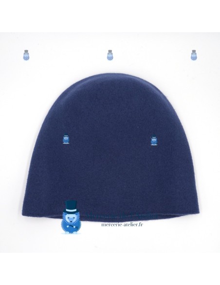 Cono de lana hervida - Azul Vaquero 2
