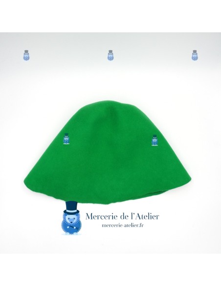 Cone de Feltro de Lã - Verde Irlandês 2