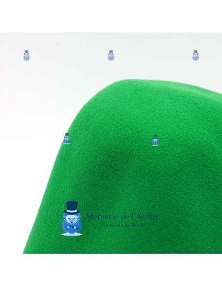Cono in Feltro di Lana - Verde Irlandese