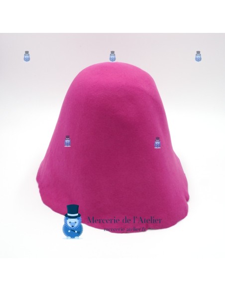 Cone de Feltro de Lã - Rosa