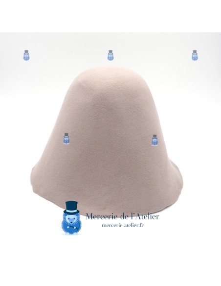 Woolfelt Hat Body - Fine Sand