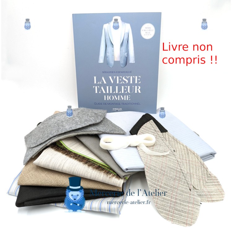 The Men's Tailored Jacket - Supplies Kit