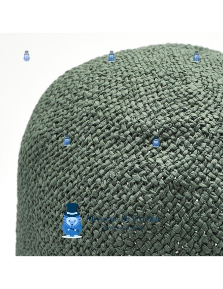 Cono all'uncinetto - Verde Abete