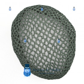 Cône au crochet ajouré - Vert Sapin