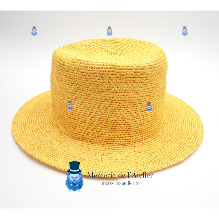 Panamá crochet - Amarillo Pálido
