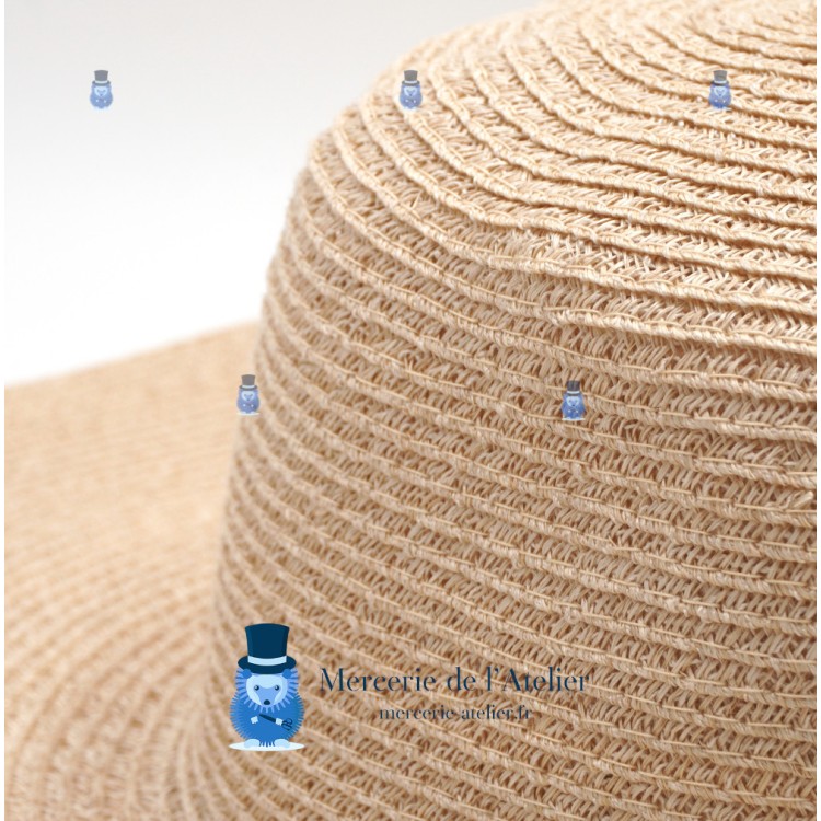 Capelina de cinta de sisal - Natural