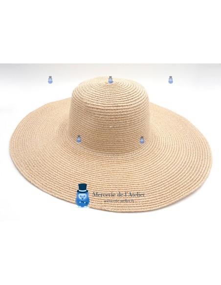 Capeline in nastro di sisal - Naturale