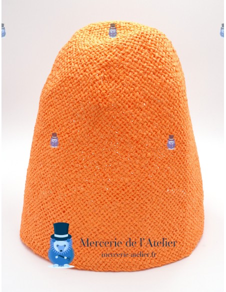 Cone em crochet - Laranja