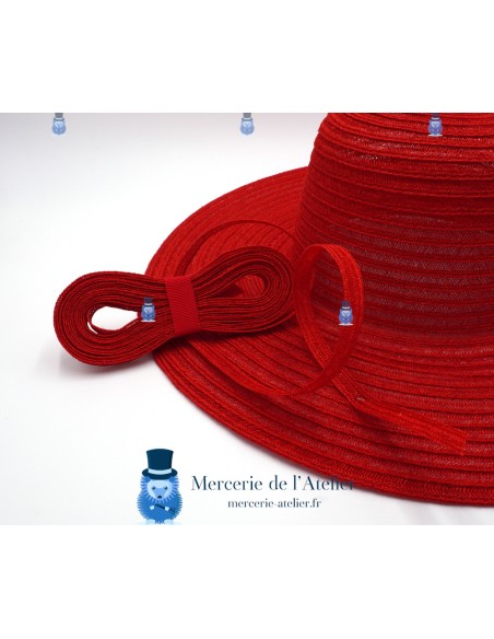 Treccia di canapa 12mm - Rosso Ciliegia