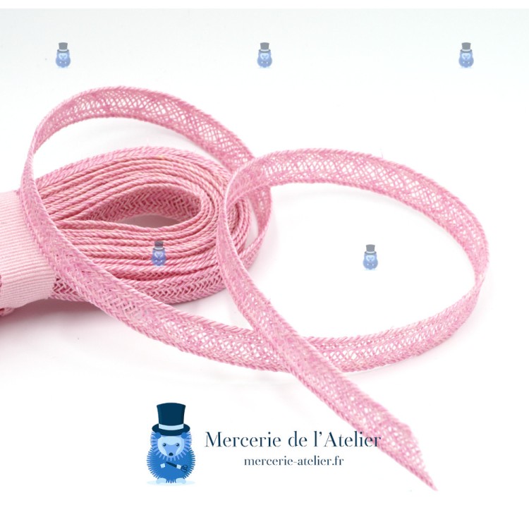 Hanfgeflecht 12mm - Rosa