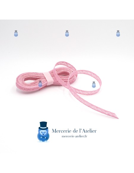 Hanfgeflecht 12mm - Rosa 2