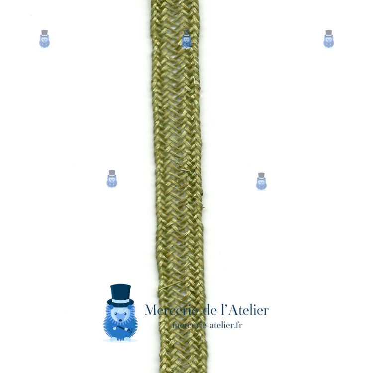Hanfgeflecht 12mm - Olivgrün