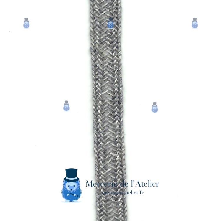 Hanfgeflecht 12mm - Grau