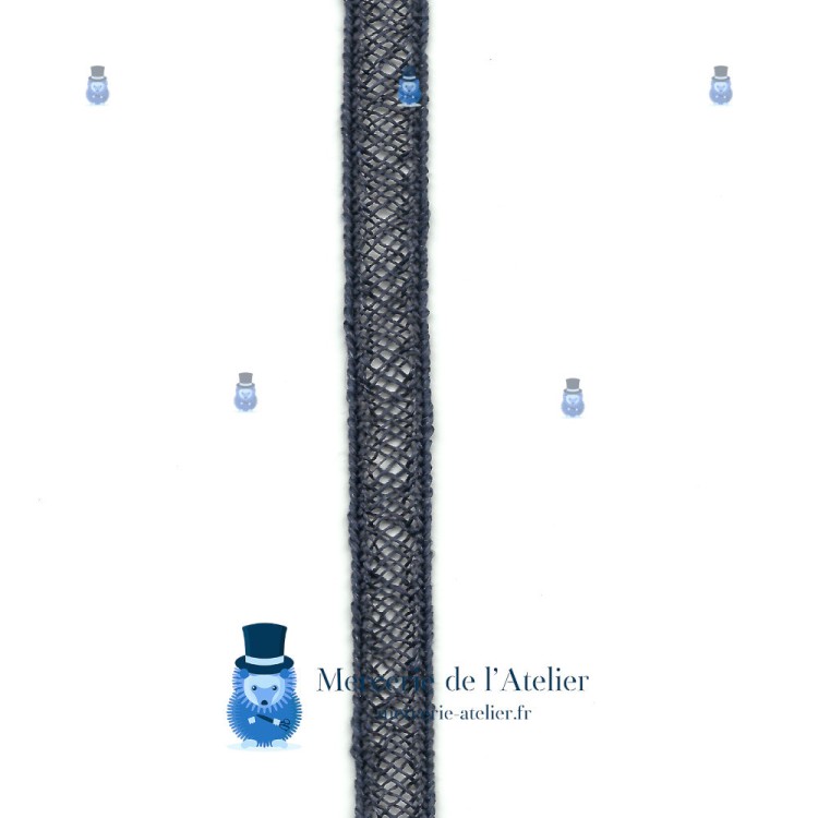 Hennepvlecht 12mm - Marineblauw