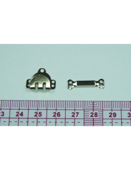 Gancio per pantalone - Set da 10