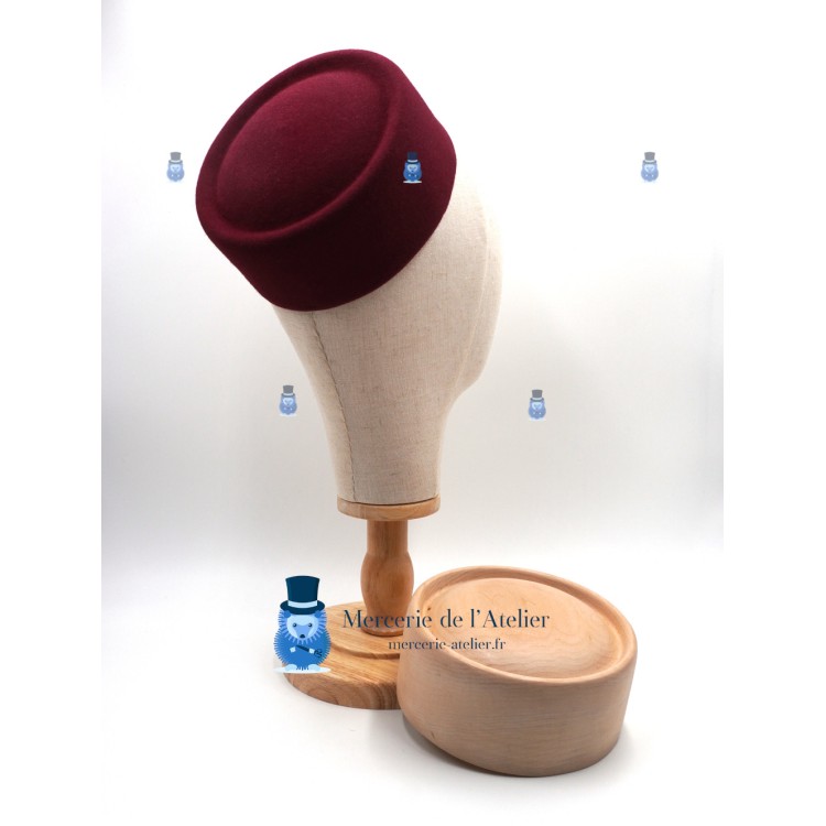 Pillbox Jackie Kennedy - forma per cappello - bibi su misura