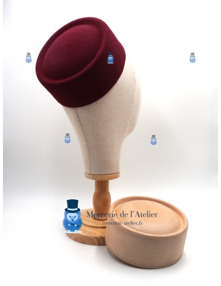 Pillbox Jackie Kennedy - horma de sombrero - bibi a medida