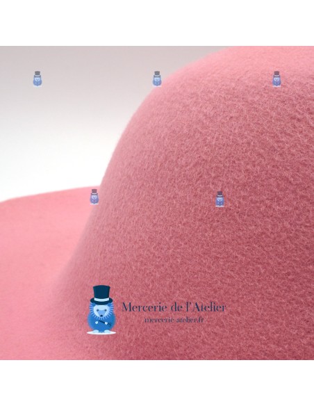 Cappellina Feltro di Lana 180gr - Rosa Cipria