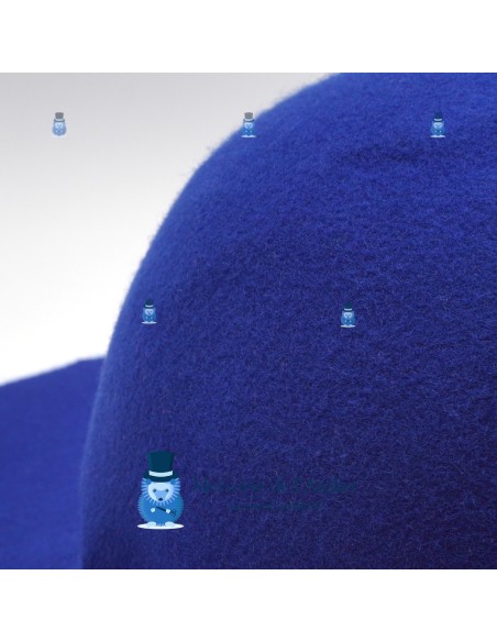 Campana feltro di lana - Blu Reale