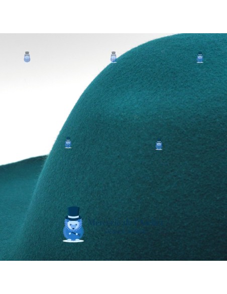 Campana feltro di lana 180g - Verde Pino