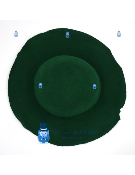 Campana feltro di lana - Verde Impero 2