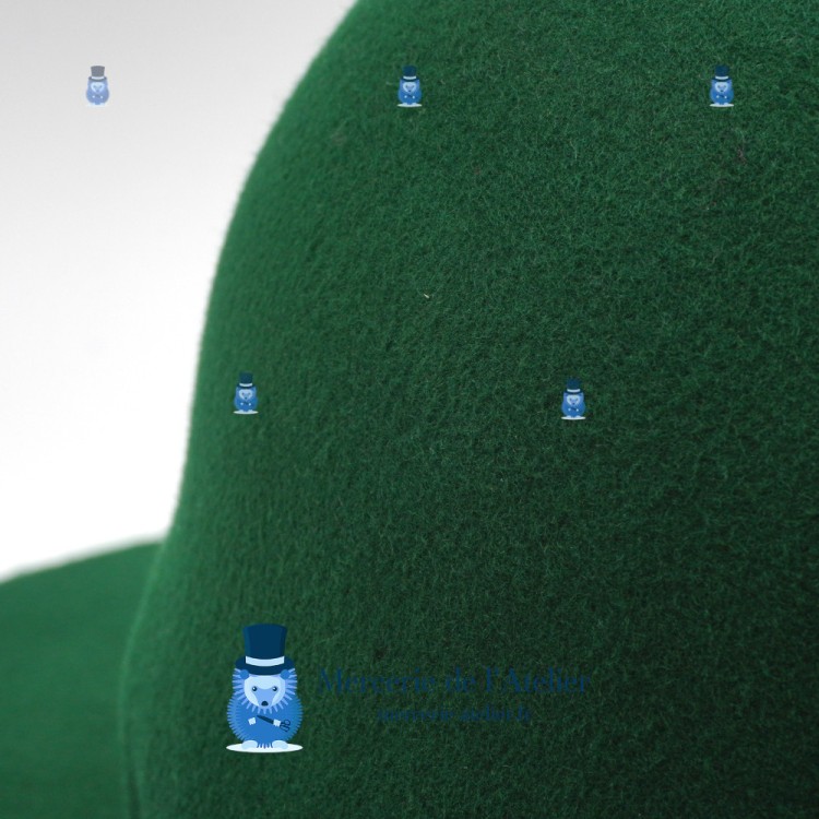 Campana feltro di lana - Verde Impero