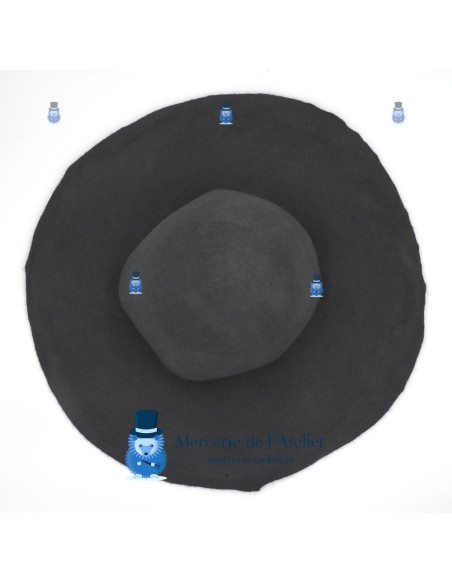 Capeline wolvilt 180g - Middengrijs 2