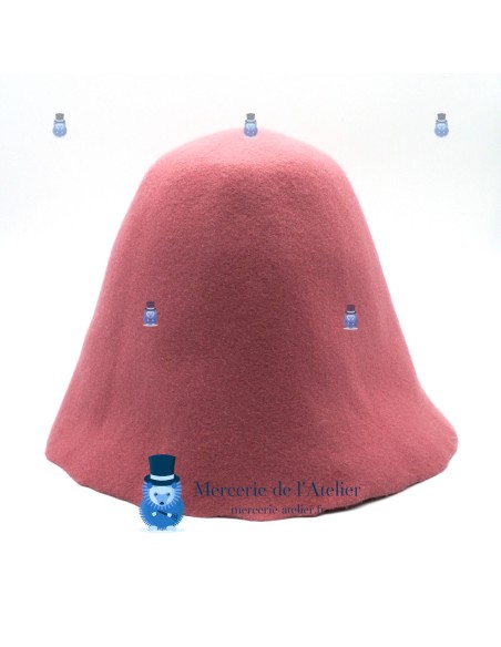 Cono feltro di lana - Rosa Incarnato