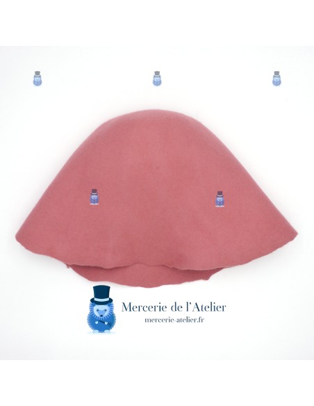 Cono feltro di lana - Rosa Incarnato 2