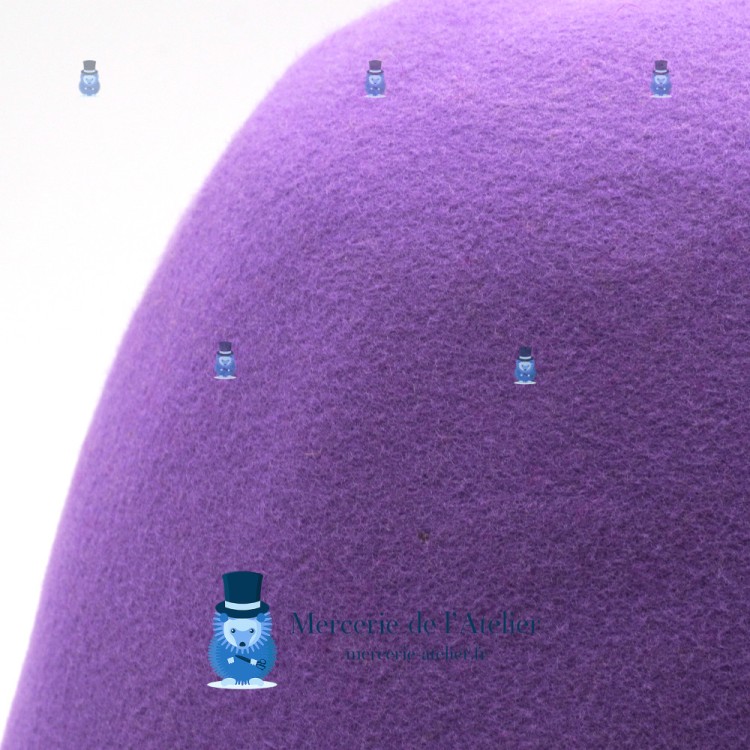 Cono feltro di lana - Lavanda