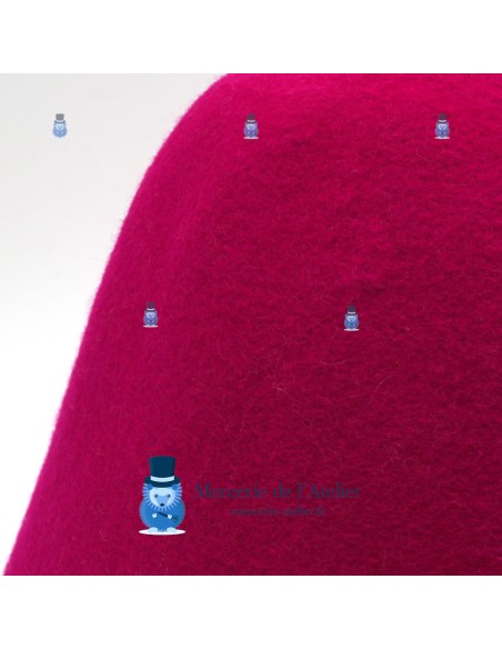 Kegel wolvilt - Fuchsiaroze