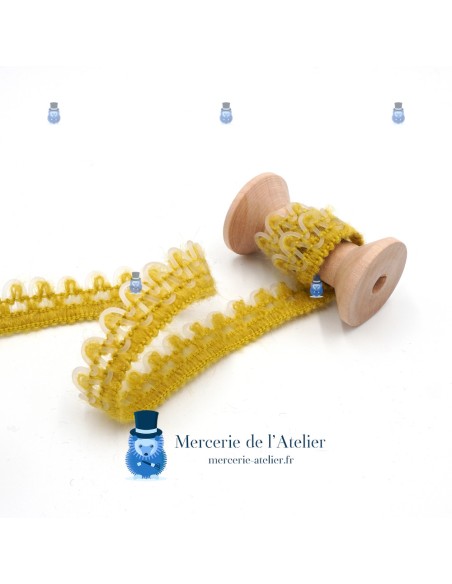 Galão de lã Amarelo e PVC - 20mm