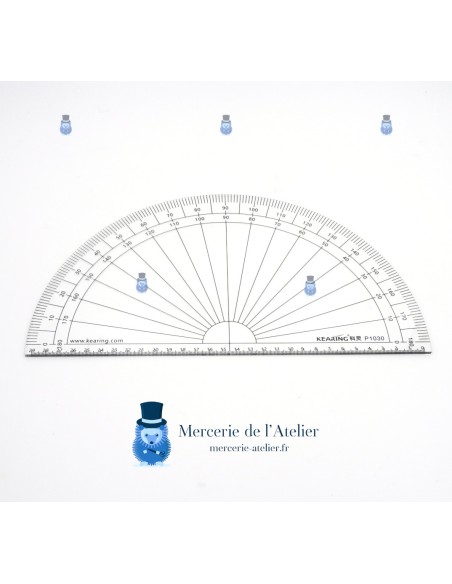Großer Winkelmesser - 30 cm