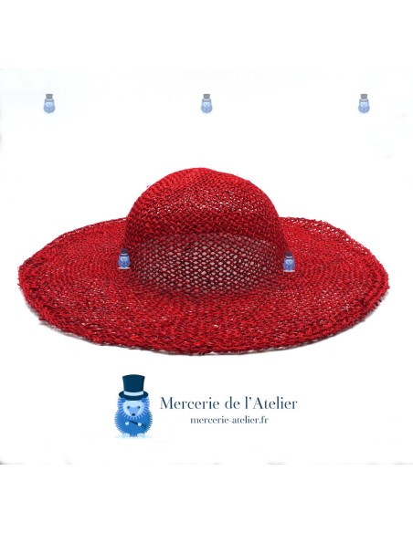 Cappellina in Giunco - rosso / red