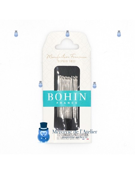 Agulha Patchwork 1/2 longa n°7 - Bohin