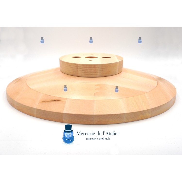 Klokvormige Rand 3,5cm Diameter 45cm