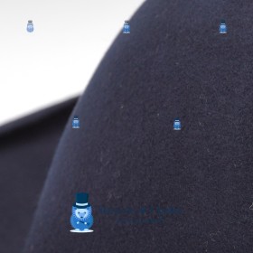Capeline feutre de laine 180gr - Bleu Marine